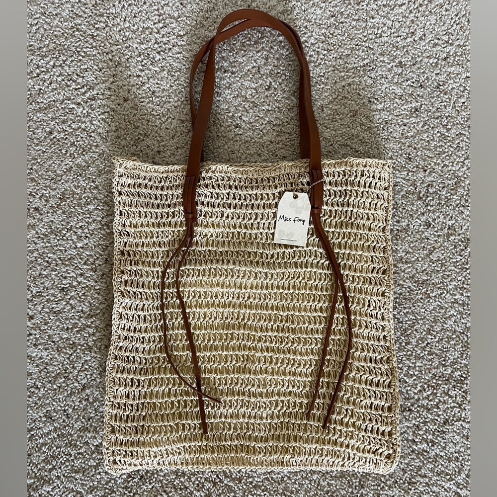 NWT Miss Fong Beach Bag